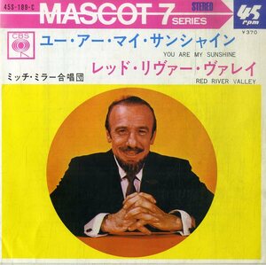 C00197349/EP/ミッチ・ミラー合唱団「ユー・アー・マイ・サンシャイン/レッド・リヴァー・ヴァレイ」