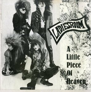 C00183037/ソノシート/LADIES ROOM (レディース・ルーム)「A Little Piece Of Heaven (1990年・E-8532(S)・ハードロック・ヘヴィメタル)