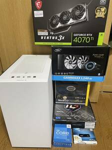  i5-13600K＆RTX4070ti /MS-Office2021pro 搭載 ★ハイスペ&高FPSゲーミングPC★メモリ32G/SSD1T/無線LAN/Win11pro