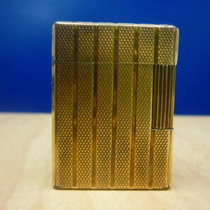 ●○542☆S.T.Dupont デュポン ライター ゴールドカラー 金メッキ 中古品○●の画像1