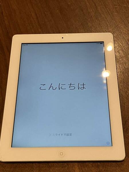 iPad Wi-Fiモデル Apple ホワイト Wi-Fi 中古 16GB