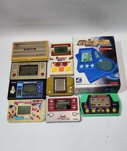  nintendo Game & Watch Oil Panic oil Panic Popeye Popeye LCD electron game etc. together 