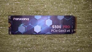 【使用時間僅】fanxiang SSD 256GB S500PRO M.2 NVMe 2280 PCIe Gen3.0x4 TLC 3D NAND 【即決】