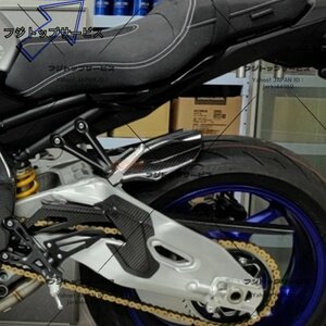 リア チェーンガード カバー マッドカバー YAMAHA ヤマハ MT-10 FZ-10 YZF-R1/R1M カーボンファイバー