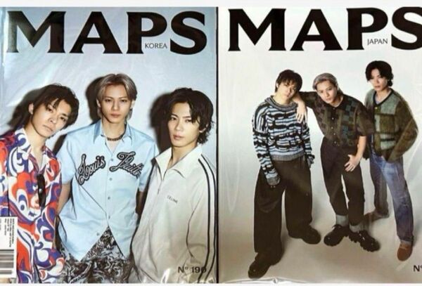 MAPS JAPAN KOREA 2冊セット