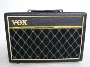 静/VOX/ベースアンプ/Pathfinder Bass 10/PFB-10/5インチ・スピーカー2個マウント/15W/100V~/通電のみ確認/スレ・汚れ有★S-6210★