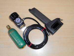  sun Pro made external sauce set green gas 1 pcs attached & PRIMARY airsoftg lock 17 for external sauce kit 