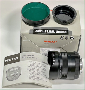 FA31mmF1.8AL Limited （ブラック）