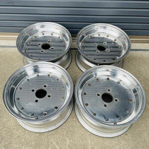 【当時物】 SSR マーク1 15×7.0J オフセット +11 PCD 114.3 4穴 深リム 旧車 アルミ ホイール スピードスター MARK I SPEED STAR MK-1