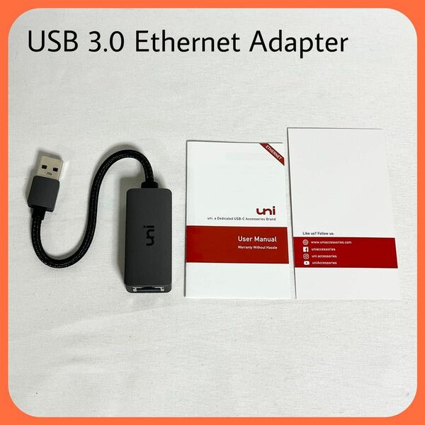 Switch有線LANアダプター Windows OSも対応 高速 USB3.0