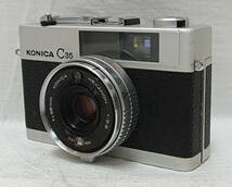 KONICA フィルムカメラ　C35 ソフトケース付_画像2