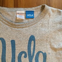 Champion T1011 Tシャツ M グレー アメリカ製 MADE IN USA 染込 チャンピオン カレッジ 古着 UCLA California カリフォルニア_画像3