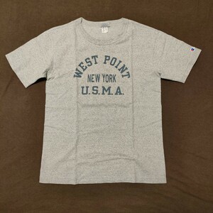 Champion T1011 Tシャツ ミリタリー USMA アメリカ製 染込3段 M ARMY 古着