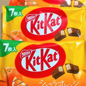 Nestleネスレ Kitkat キットカット ショコラオレンジ味 7枚入×3袋 チョコレート菓子 お菓子まとめ売り