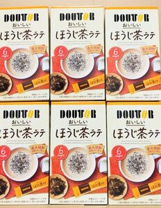 ☆ドトールコーヒー おいしいほうじ茶ラテ ×6箱セット（スティック36本）インスタントティー 生産終了品 期間限定品