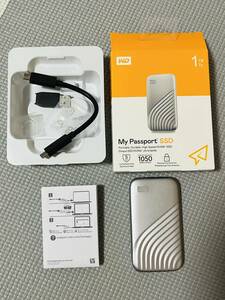 WDBAGF0010BSL-WESN [My Passport SSD 2020 Hi-Speed（ECモデル） シルバー 1TB]