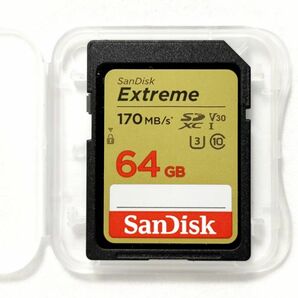 SanDisk Extreme 64GB 新パッケージ SDXCカード Class10 UHS-I U3 V30 170MB/s 