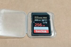 新パッケージ SanDisk Extreme Pro SDXCメモリーカード 256GB