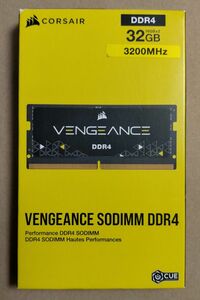CORSAIR VENGEANCE ノートPCメモリ DDR4 3200MHz 16GB 2枚 計32GB