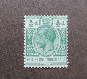 SOLOMON ISLANDS　　SCカタログ＃43　　1/2p　　未使用　　中古品