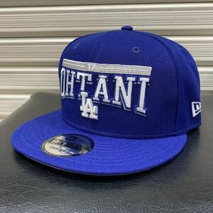 USA限定 NEWERA ニューエラ 9FIFTY 大谷翔平× ロサンゼルス ドジャース LA DODGERS メジャー MLB スナップバックキャップ (950-184)