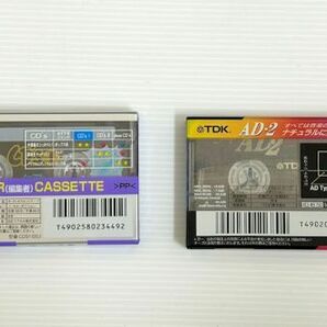 新品未開封 カセットテープ ２本 TDK ハイポジ 54 AD Type2 / maxell ノーマル 120 CD'S 【送料無料】の画像2