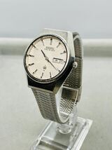 【自宅保管品】SEIKO/セイコー/KING/キング/QUARTZ/クォーツ キング/時計/腕時計/白文字盤 シルバーカラー/_画像1