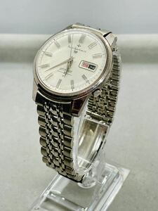 【自宅保管品の】SEIKO 5/Sportsmatic/腕時計/自動巻き/デイデイト/21石/シルバー文字盤/3針/セイコー5/スポーツマチック/アンティーク