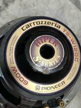 Pioneer carrozzeria カロッツェリア ウーハー TS-W120C 600W HYPER S-SERIES 2個_画像6