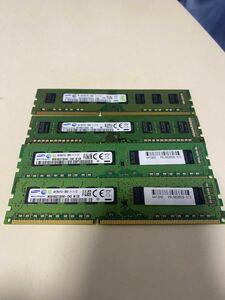 　DDR3 12800U 1600 4GB ×4 16GB 中古品