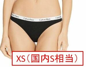 Calvin Klein Tバック ブラック【XS】ショーツカルバンクライン