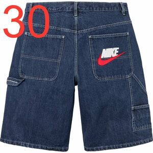 Supreme / Nike Denim Short Indigo 30 シュプリーム ナイキ デニムショーツ インディゴ Sサイズ