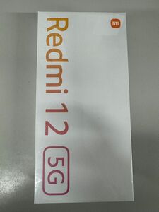 【新品・未開封】Redmi 12 5G ミッドナイトブラック ソフトバンク