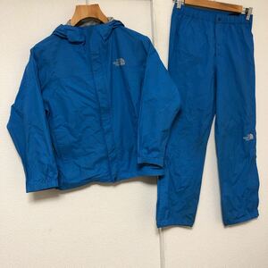 ノースフェイス THE NORTH FACE ハイベントレインテックス HYVENT RAINTEXレインウェア上下セットアップ150キッズ