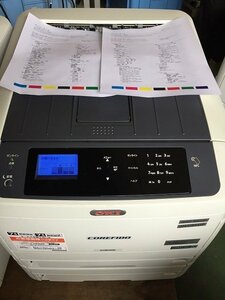 *OKI C835 A3 цвет LED принтер 2 уровень печать знак хороший толщина бумага соответствует 36 листов / минут высокая скорость печать <D0521W10 1F-oku>