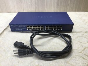 □　NETGEAR Prosafe 24Port Gigabit Switch JGS524 V2　通電済み＜D0325W1　LEFT3＞