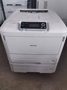 ^RICOH Ricoh SP C750M [ approximately 39000 sheets ]A3 color laser printer - compact paper size many sama correspondence office / store [D0517M3]