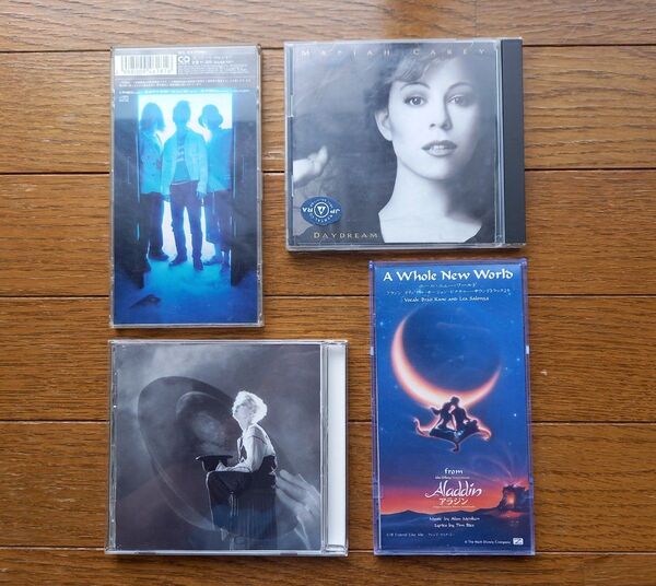 音楽CD ポルノグラフィティ、シンディローパー、マリアナ・キャリー、アラジン