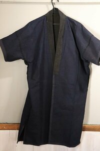 E571　木綿絣/刺子/野良着/古布/和布/リメイク布/アンティーク布/かすり/51664