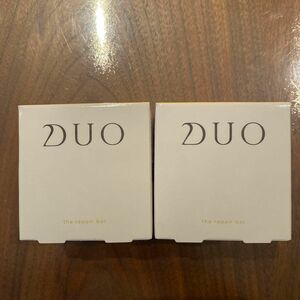 新品未開封DUO リペアバー 枠練り洗顔石鹸 70g 正規品2個