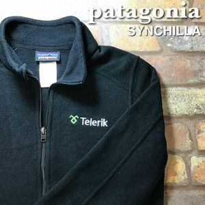 ★USA直輸入!!★正規品★【patagonia パタゴニア】25900SP15 シンチラ フルzipフリースジャケット[海外 L] 黒 USA企業コラボ 王道 K3-207