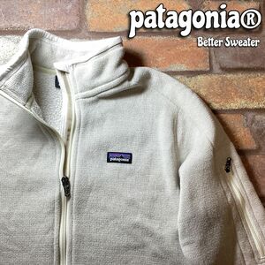 ★USA直輸入★正規品★【patagonia パタゴニア】名作 25541FA14 ベターセーター フリースジャケット【レディース M】白 アイボリー K3-354