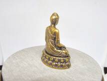 2000327142-2 真鍮釈迦アンティーク仏陀の装飾品、絶妙な純銅の仏像真鍮工芸ギフト_画像7