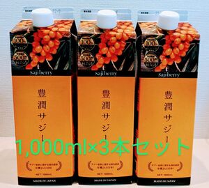 サジージュース1,000ml×3本セット