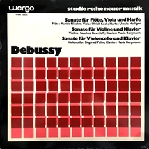 WERGO サシュコ・ガヴリーロフ(Vn) ドビュッシー:ヴァイオリンソナタ他 / Gawriloff(Vn) Debussy:Violin Sonate etc_画像1