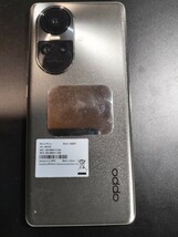 OPPO Reno10 Pro 5G 画面割れ ジャンク 利用制限◯ シルバーグレー アンドロイド SIMフリー スマートフォン Android A302op SoftBank_画像4