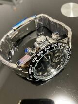新作　メンズ腕時計　クロノグラフ アナログ腕時計　ストップウォッチ　防水 ジルコニア　ステンレス1371人気商品　在庫限り_画像6