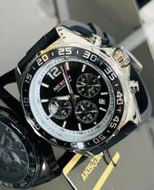 大谷翔平　応援セール　メンズ腕時計 クォーツ サーフィン　クロノグラフスーツ　オマージュ　防水腕時計　1595d高品質　ベゼル可動モデル_画像2