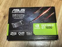 動作確認済み ASUS GeForce GT 1030 2GB ロープロ ファンレス　GT1030-Sl-2G-BRK_画像1