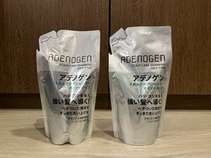 【送料無料】 アデノゲン スカルプケアシャンプー オイリータイプ 詰め替え用 2個セット